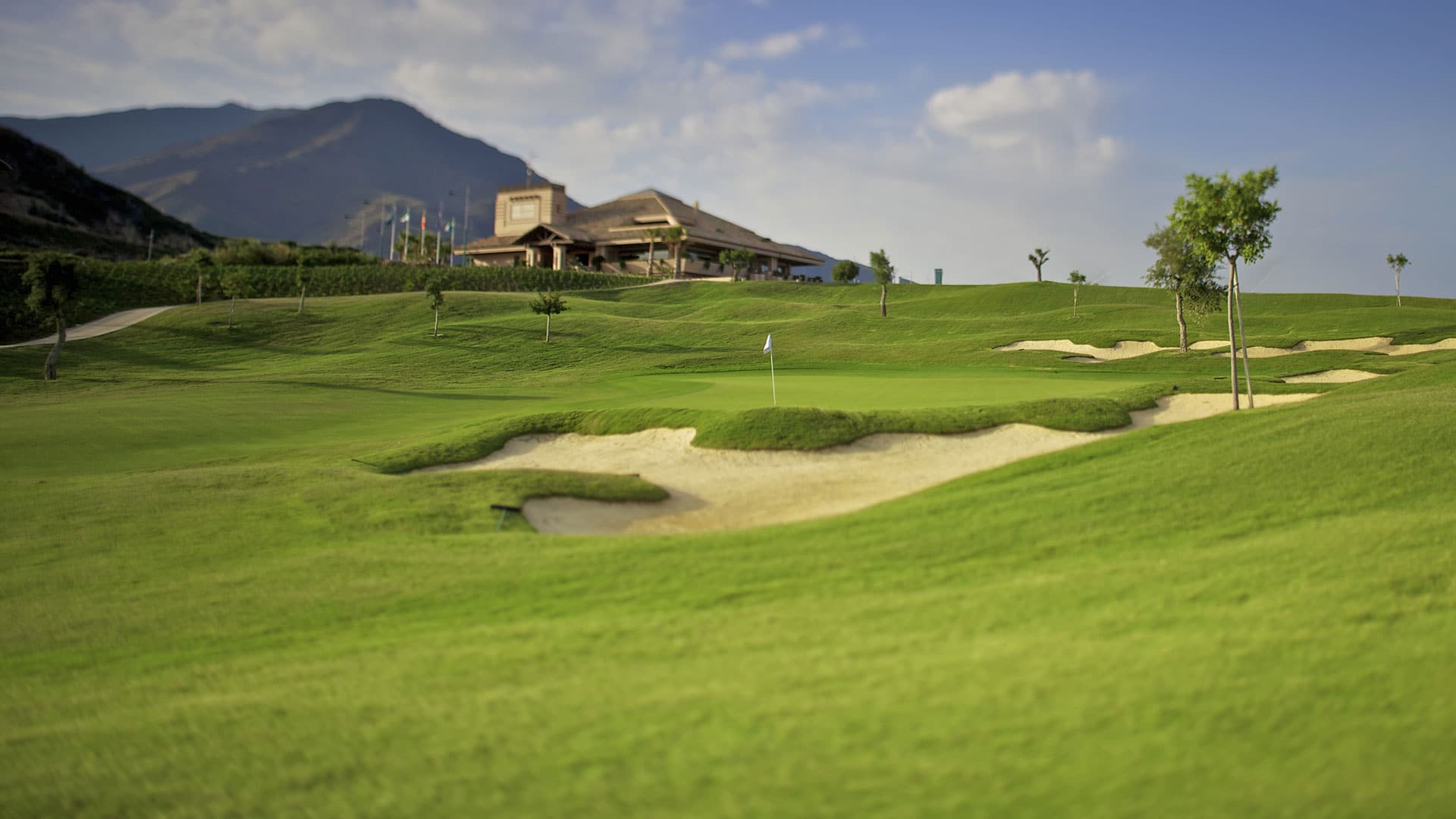 diseño web campo de golf valle romano en estepona